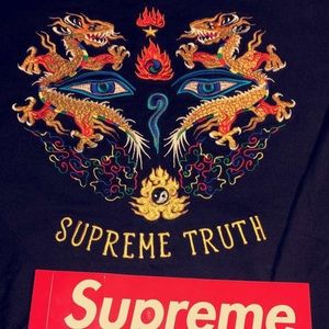 Black supreme truth long sleeve